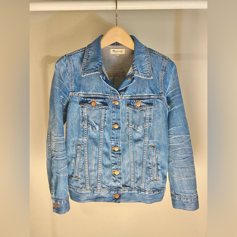 Madewell Jean Jacket in Pinter Wash